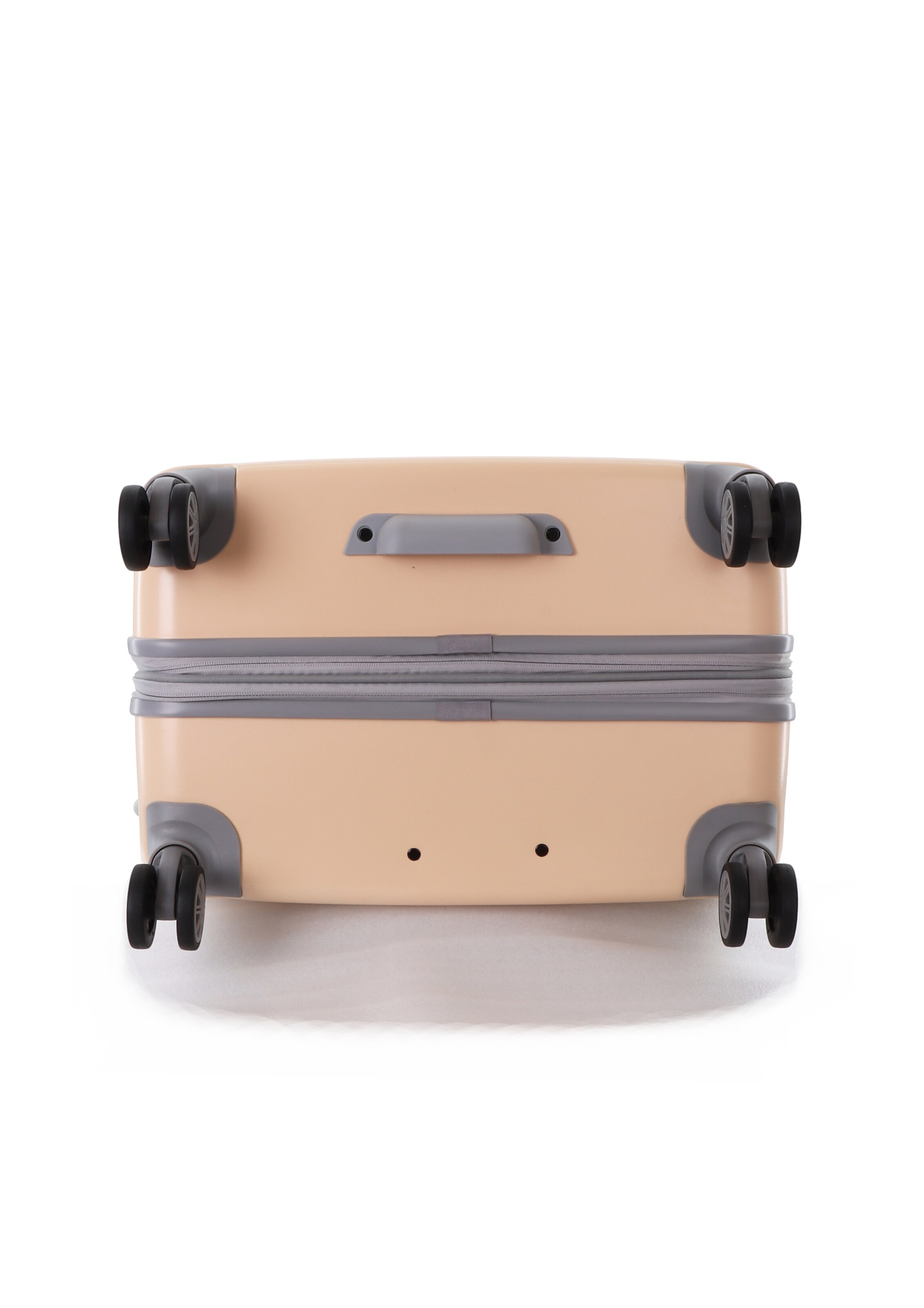 ELLE Suitcase 'Debossed' in Beige
