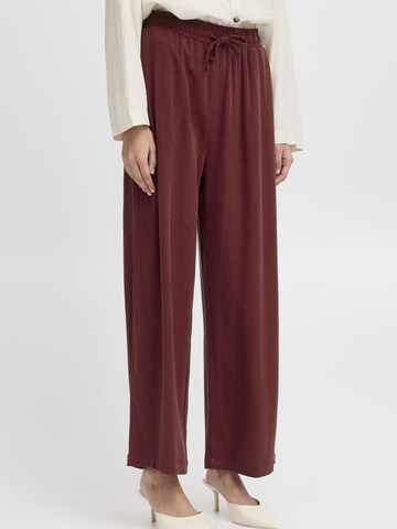 Loosefit Pantalon ' BYFilinen' b.young en rouge