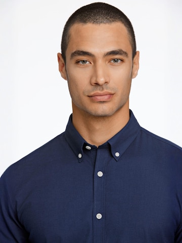 Regular fit Camicia di Lindbergh in blu