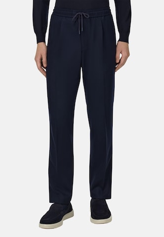 Effilé Pantalon Boggi Milano en bleu : devant