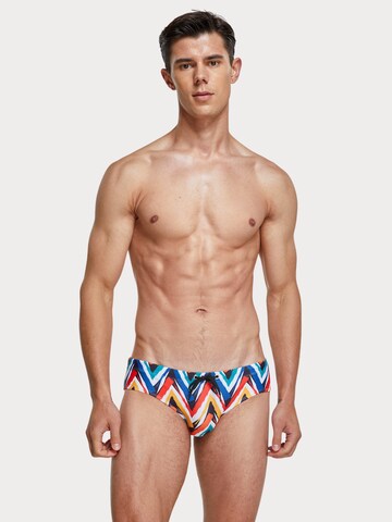 BIMONI Swim Trunks in White: front
