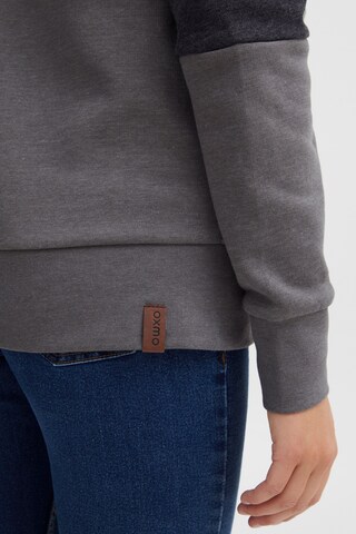 Oxmo - Sudadera con cremallera 'Kate' en gris