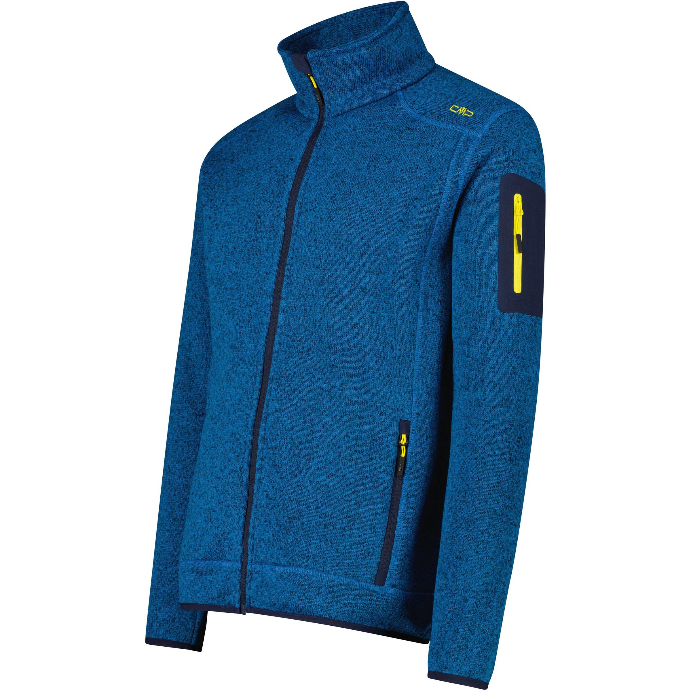 CMP Regular fit Athletic Fleece Jacket in Blue