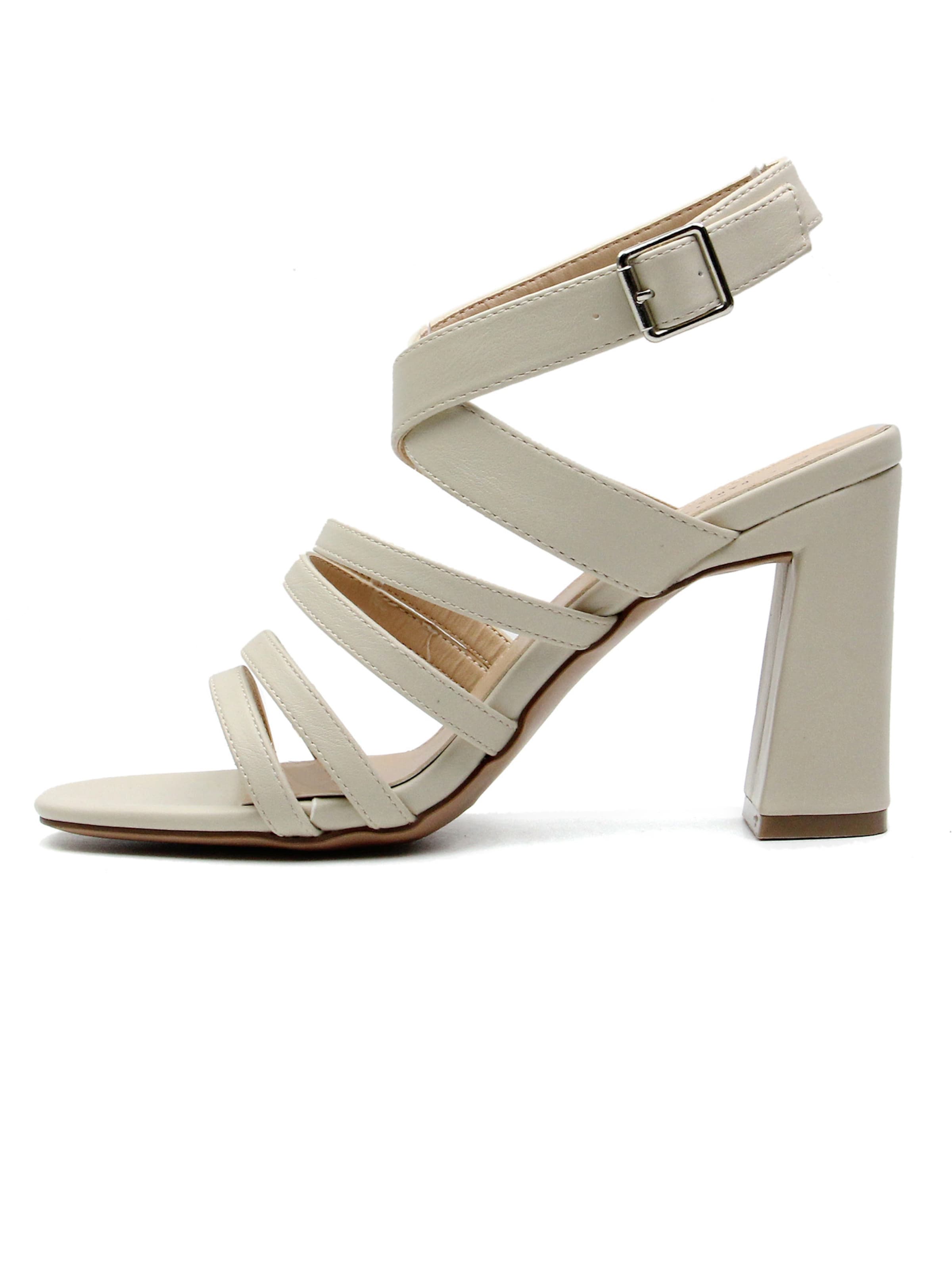 Celena Sandali s paščki 'Cattaleya' | bež barva: sprednja stran