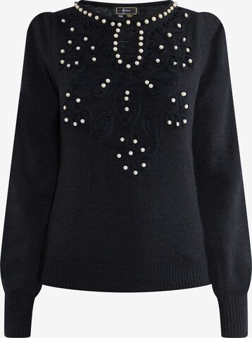 faina Sweater 'Tuxe' in Black: front