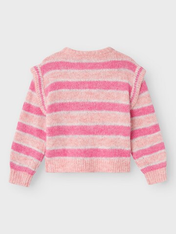 NAME IT Pullover i pink