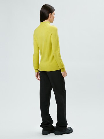 Influencer Pullover i gul