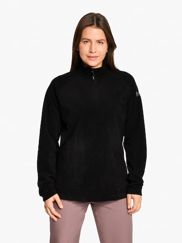 ZIENER Sweatshirt 'JANUKI-Z' in Schwarz: Vorderseite