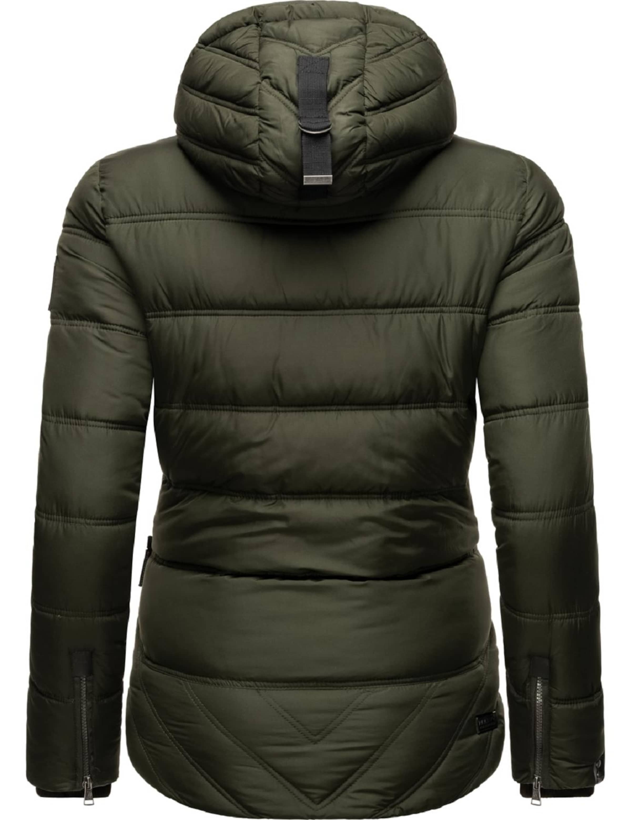 Frauen Große Größen NAVAHOO Winterjacke 'Renesmee' in Dunkelgrün - DL12350 Frauen Große Größen NAVAHOO Winterjacke 'Renesmee' in Dunkelgrün - DL12350