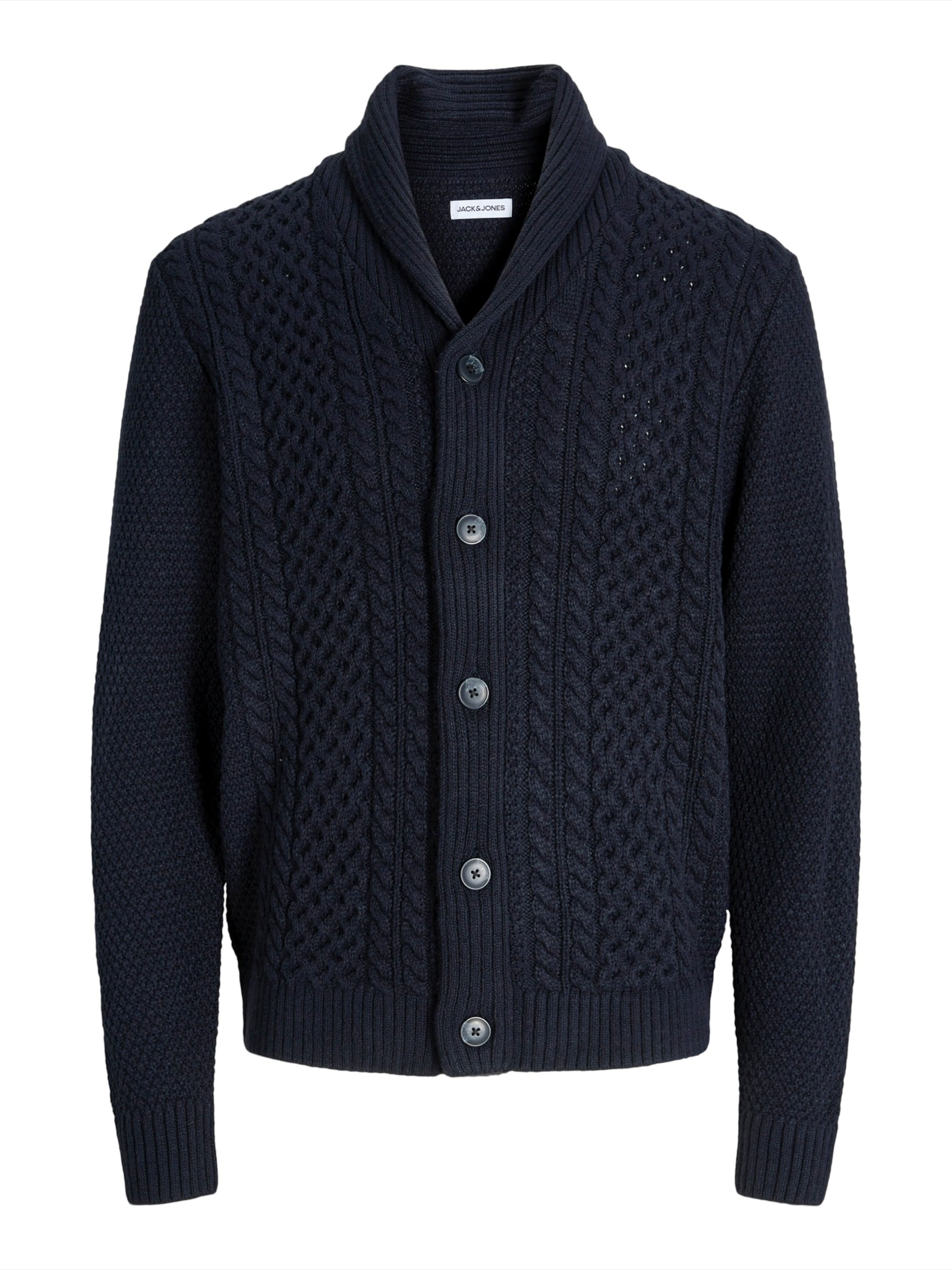 JACK & JONES Cardigan 'JJPaul' i blå: forside