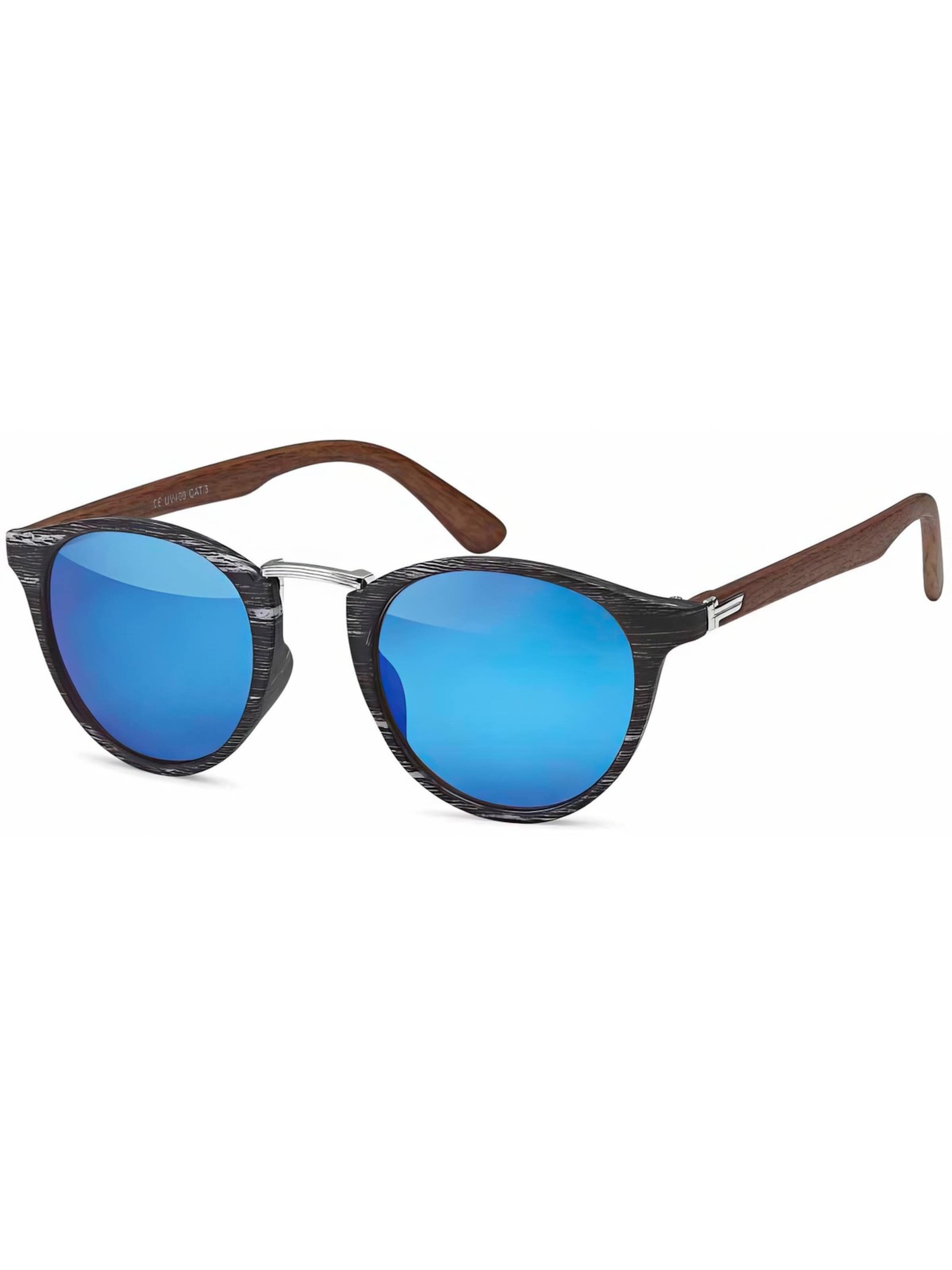 styleBREAKER Sunglasses in Blue: front