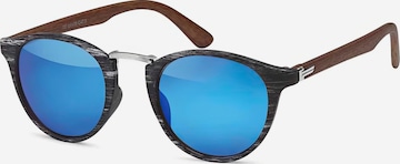styleBREAKER Sunglasses in Blue: front