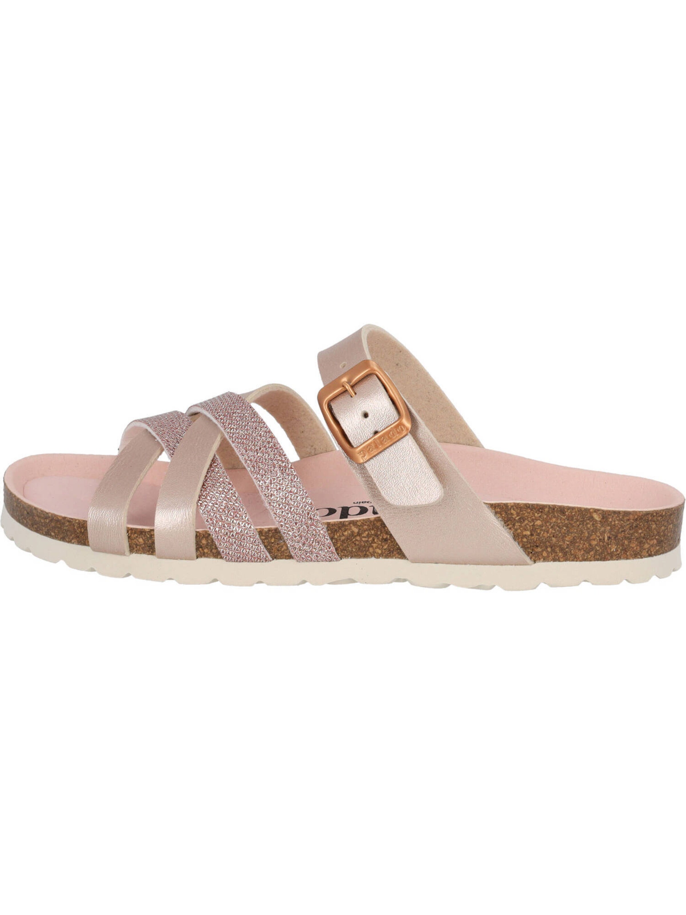 Palado Pantolette 'Novati' in Pink: Vorderseite