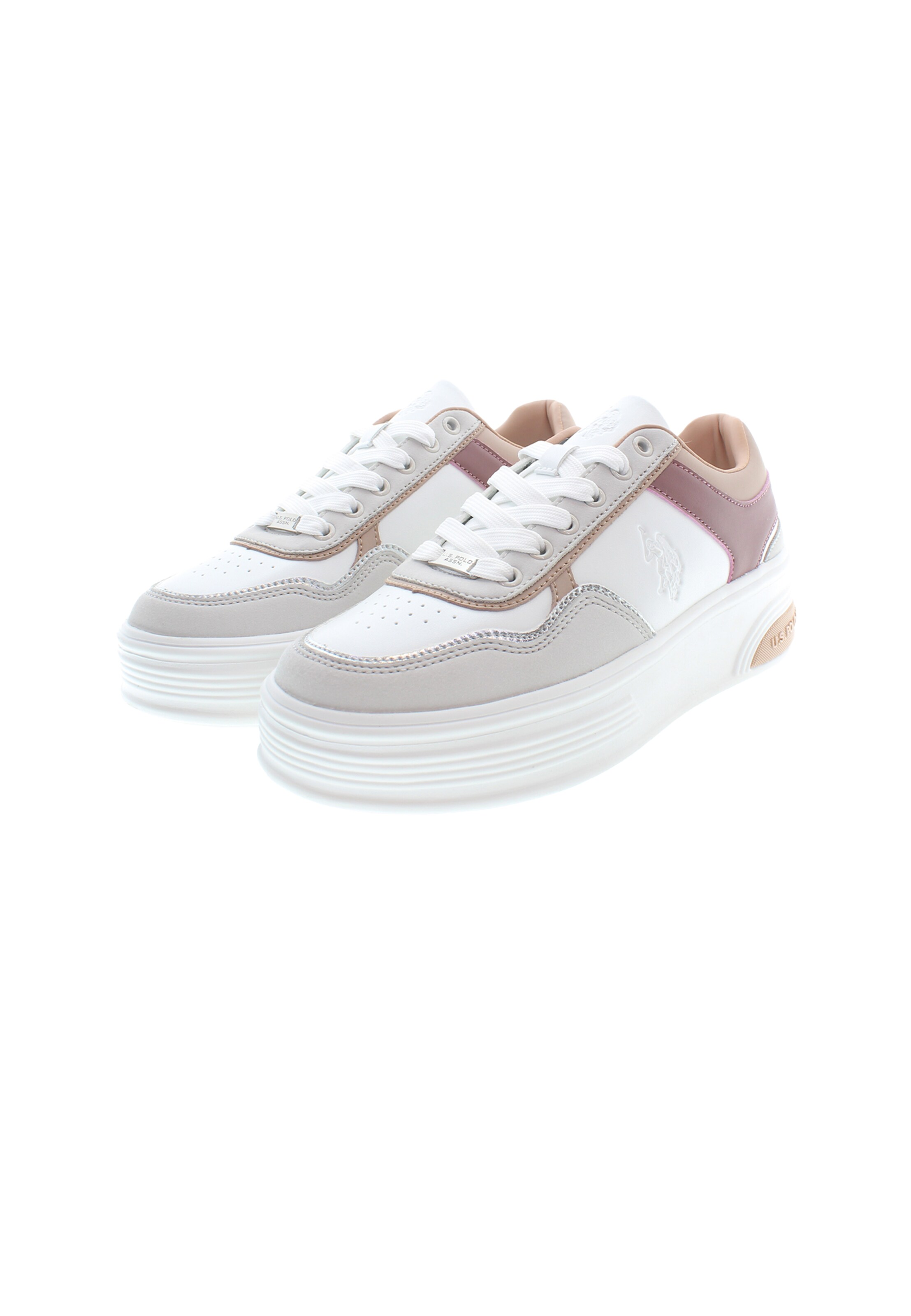 U.S. POLO ASSN. Sneakers laag 'Asuka' in Wit