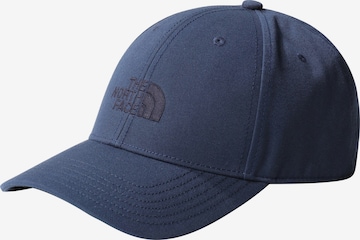 THE NORTH FACE - Gorra deportiva en azul: frente