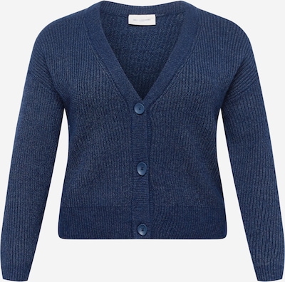 ONLY Carmakoma Knit Cardigan 'Esly' in marine blue / White, Item view