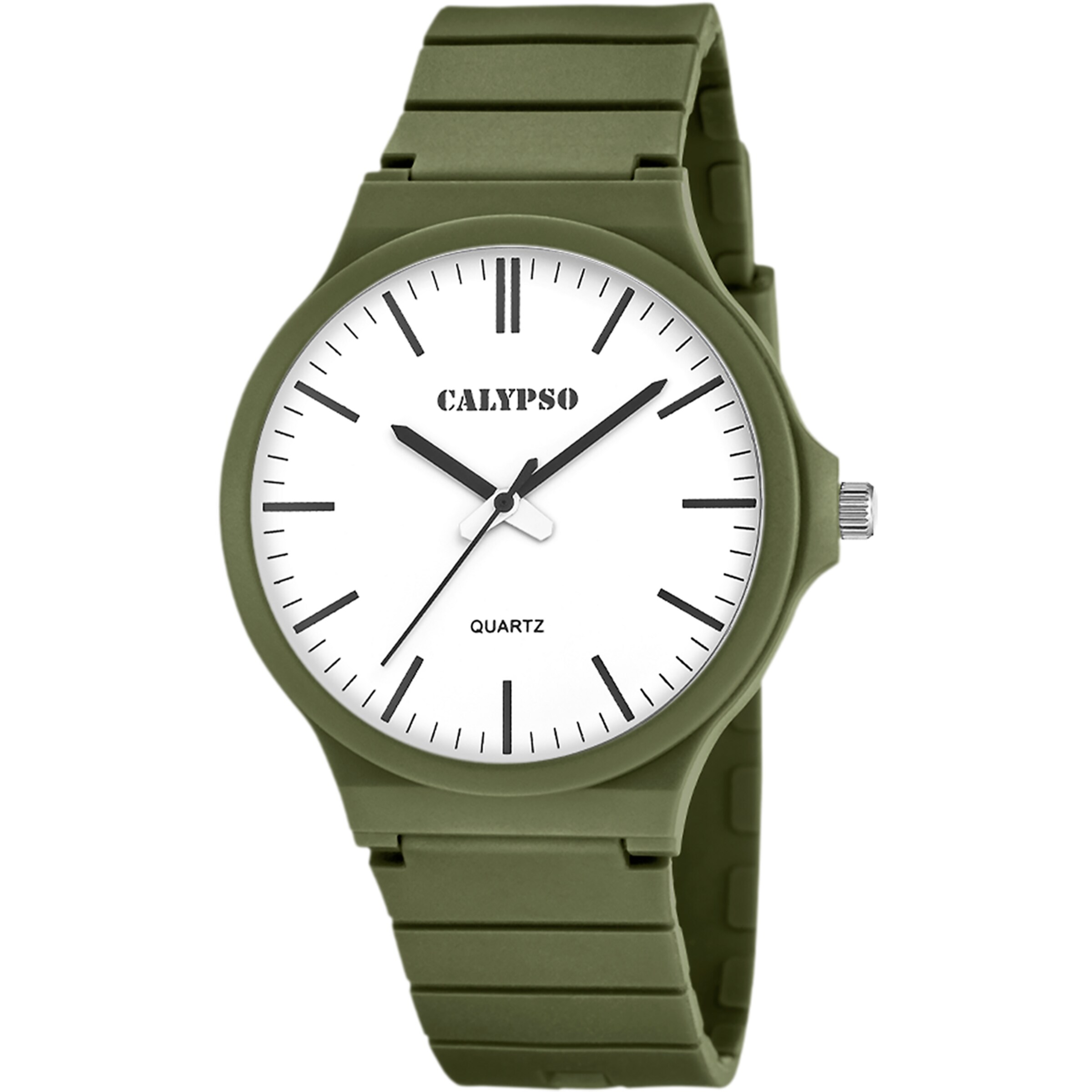 CALYPSO WATCHES Uhr in Grün: Vorderseite