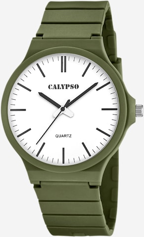 CALYPSO WATCHES Uhr in Grün: Vorderseite