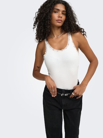 Body 'ONLVini' di ONLY in bianco
