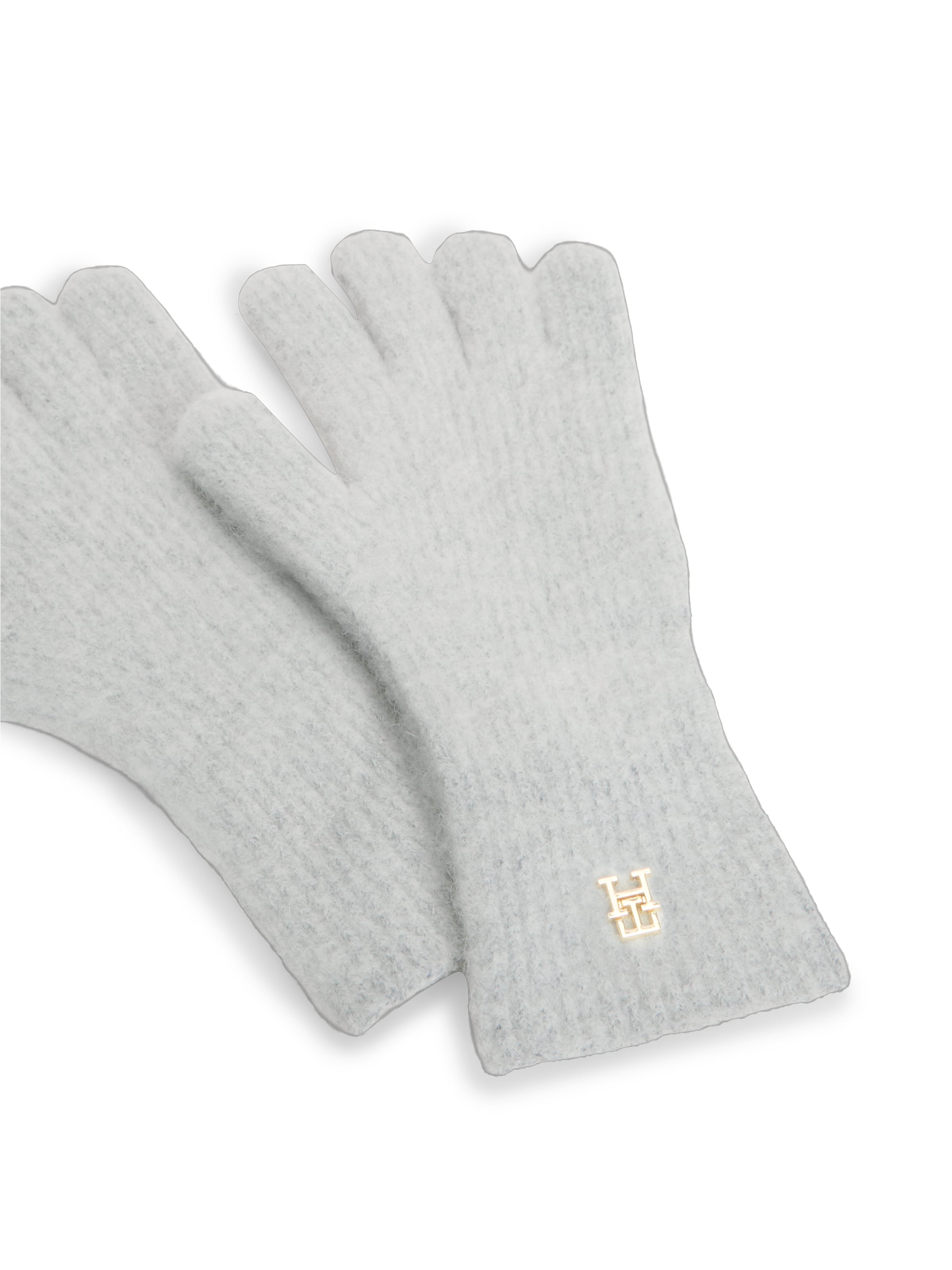 Gants 'ELEVATED CHIC' TOMMY HILFIGER en gris