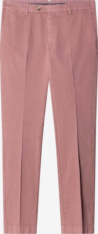 Pantaloni con piega frontale 'Kensington' di Hackett London in rosa: frontale