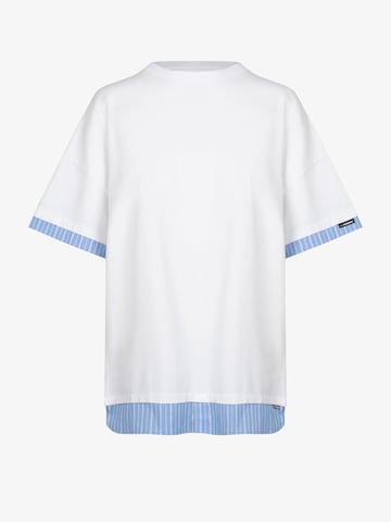 T-shirt 'DUA T-SHIRT WHITE' FEMSSY en blanc