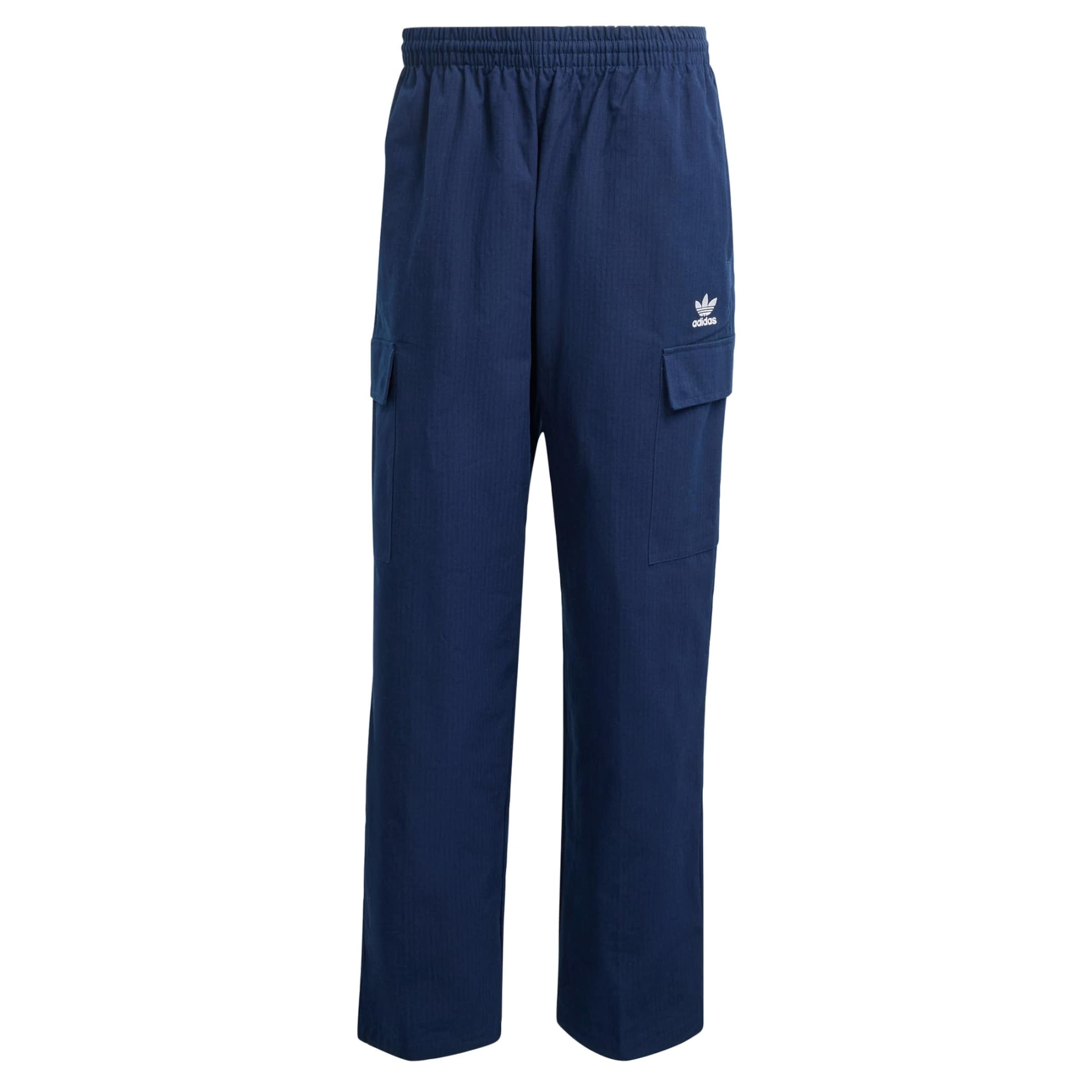 ADIDAS ORIGINALS - Loosefit Pantalón 'Trefoil Essentials' en azul: frente
