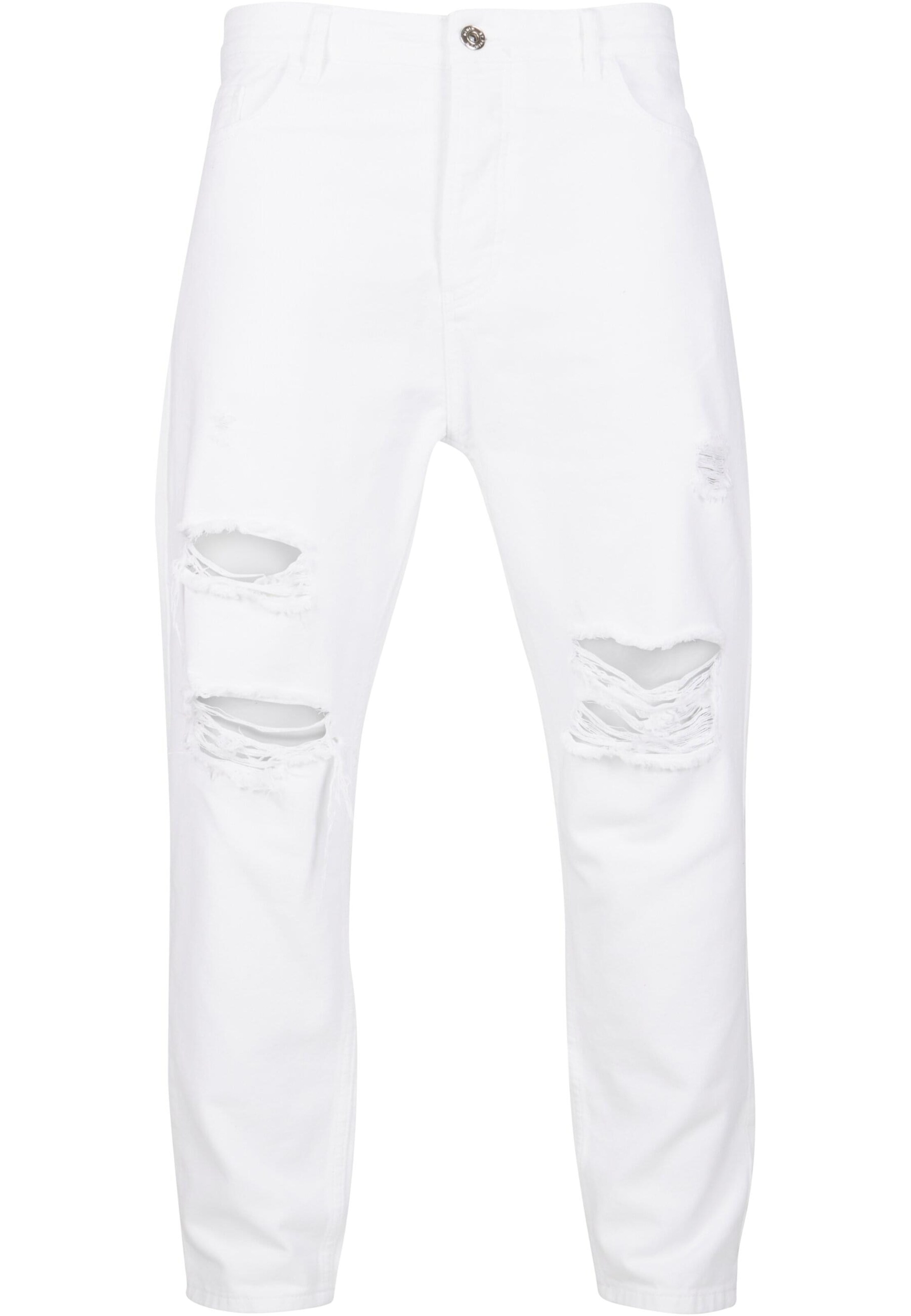 2Y Premium Regular Jeans in White: front