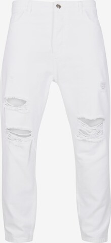 2Y Premium Regular Jeans in Wit: voorkant