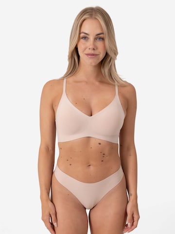 SNOCKS String in Beige: voorkant