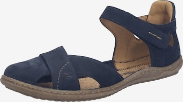 Sandalo con cinturino di JOSEF SEIBEL in blu: frontale