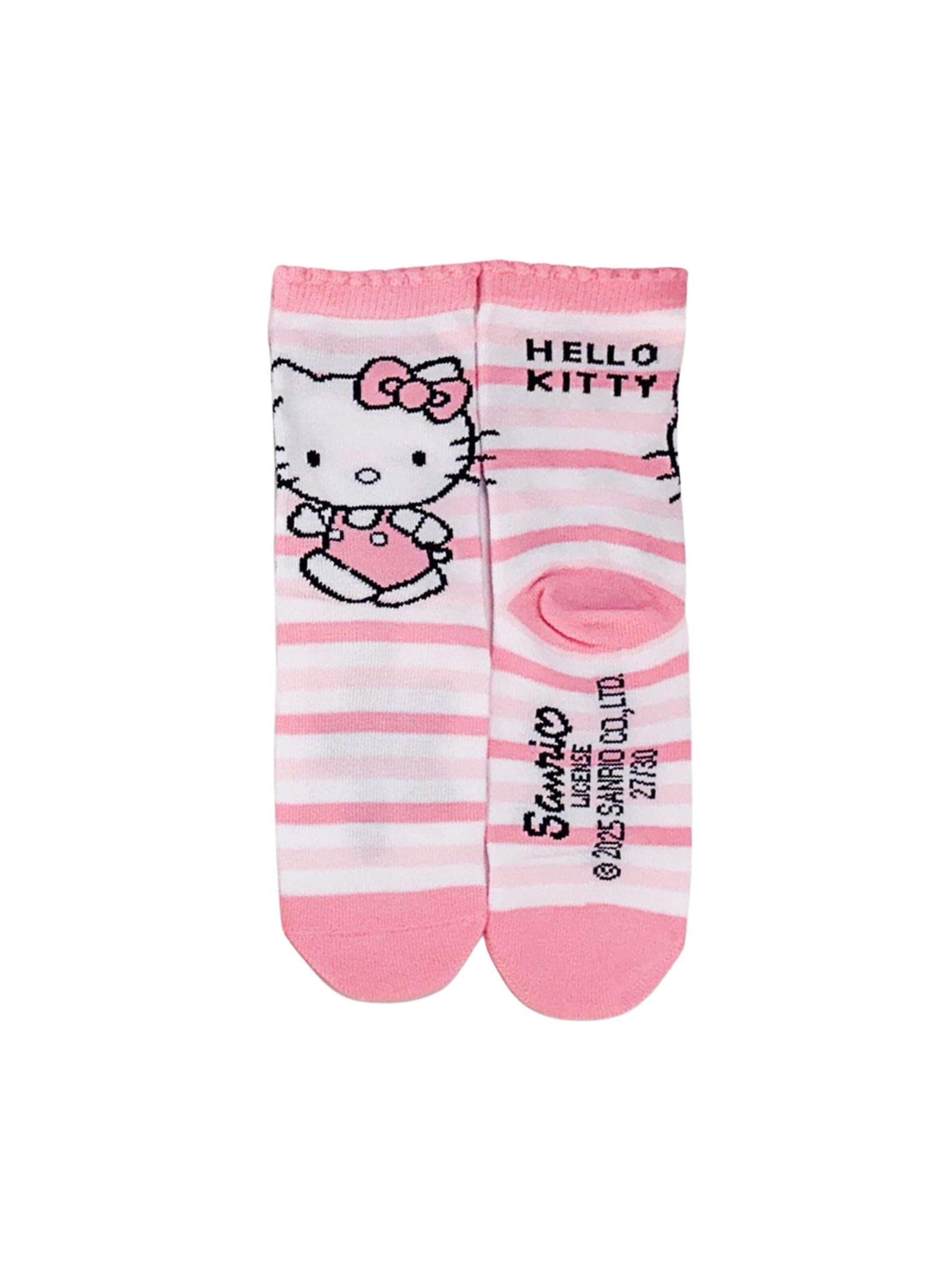Chaussettes 'Socken 4er-Pack - Hello Kitty' Cerdá en rose