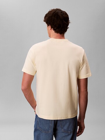 T-Shirt Calvin Klein Jeans en jaune