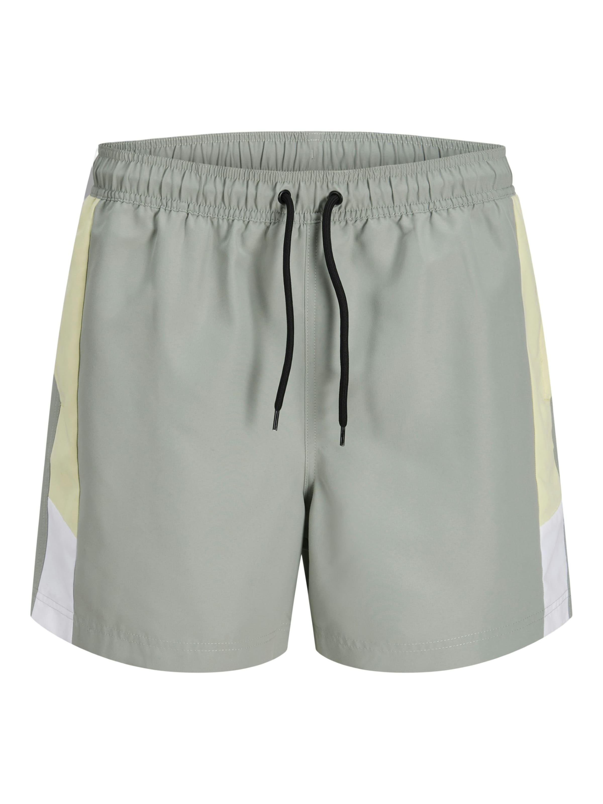 JJ Rebel Zwemshorts 'JREBBENJAMIN' in Grijs: voorkant