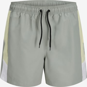 JJ Rebel Zwemshorts 'JREBBENJAMIN' in Grijs: voorkant