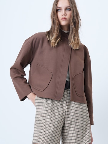 Trend Alaçatı Stili Átmeneti dzseki - barna