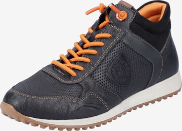 REMONTE Sneakers hoog in Zwart: voorkant