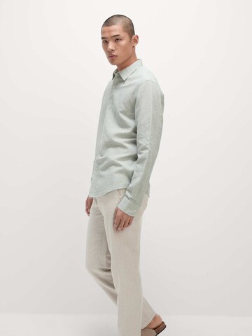 Marks & Spencer Shirt in Groen: voorkant