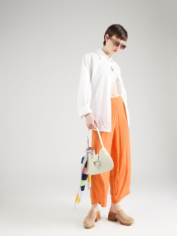 ICHI Wide Leg Bukser 'MARRAKECH' i orange