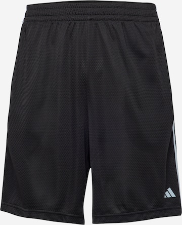 ADIDAS PERFORMANCE Спортен панталон в черно: отпред