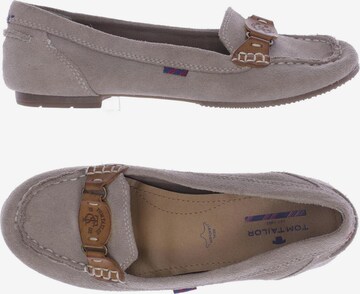 TOM TAILOR Flats & Loafers in 36 in Grey: front