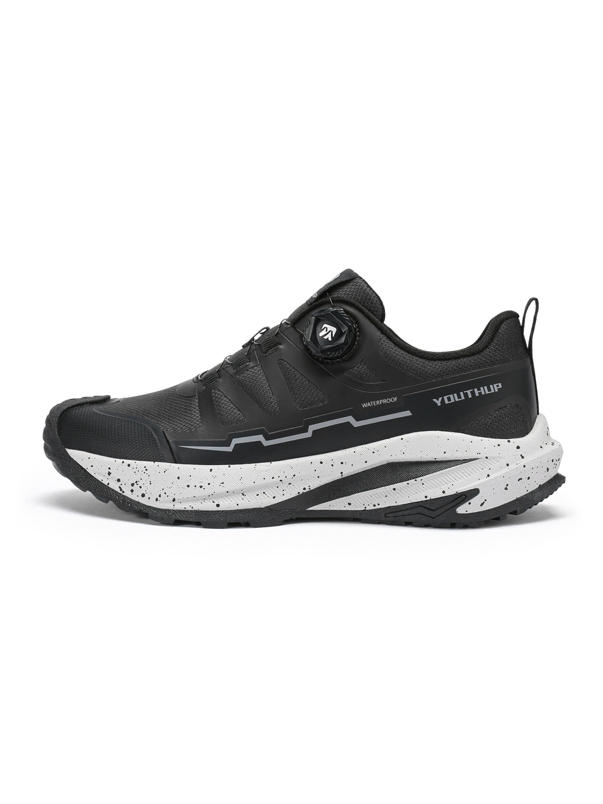 YOUTHUP Athletic Shoes 'Steigpfad' in Black