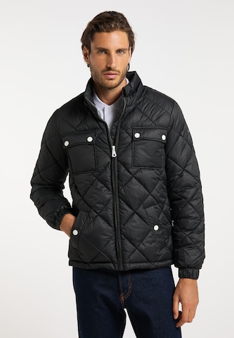 DreiMaster Maritim Between-season jacket in Black: front