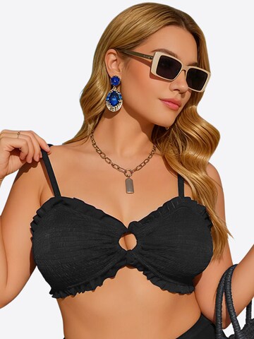 Magicshe Bralette Bikini in Black