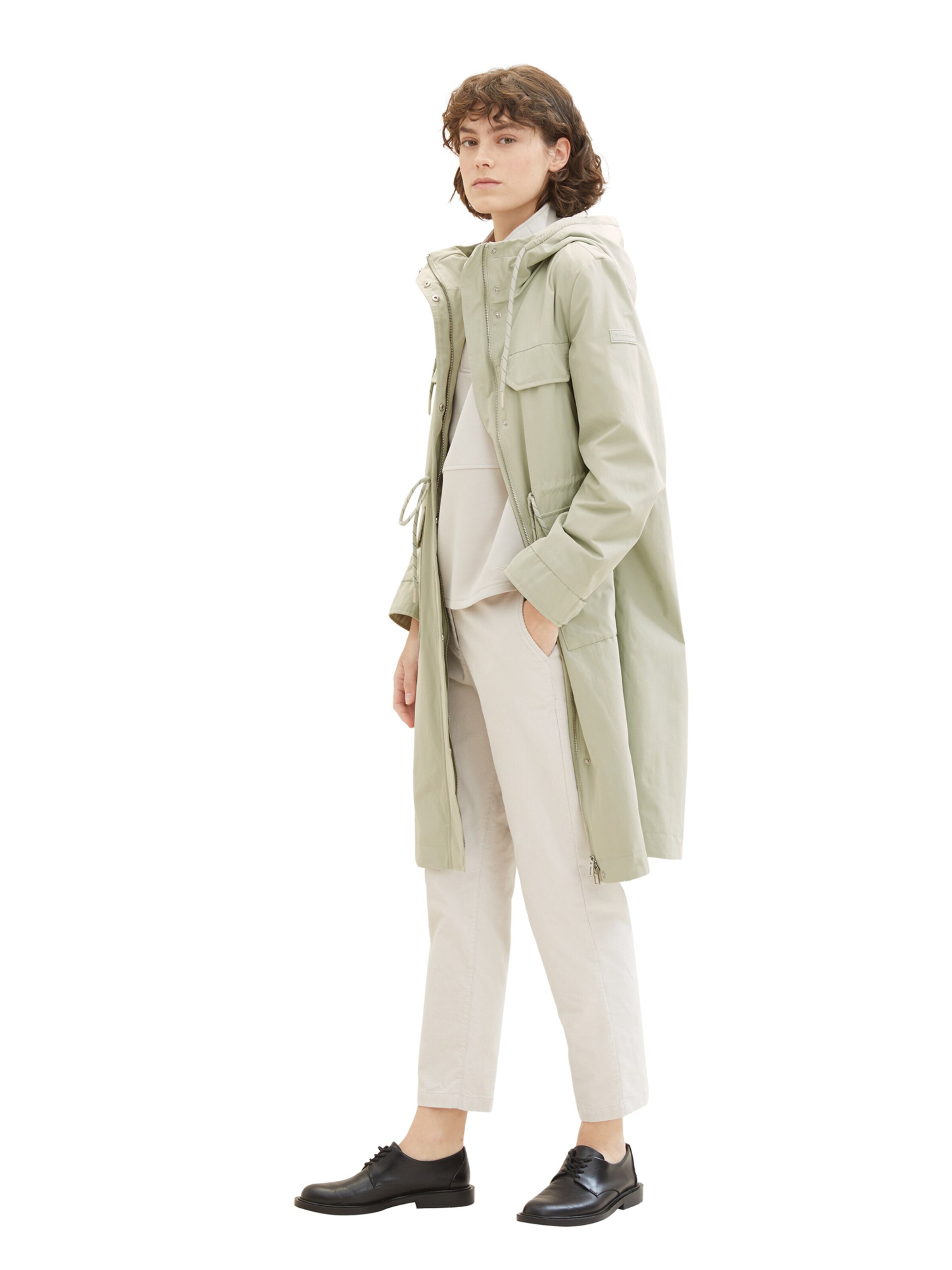 Parka di mezza stagione di TOM TAILOR in verde