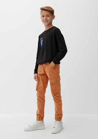 s.Oliver Skinny Pants in Brown