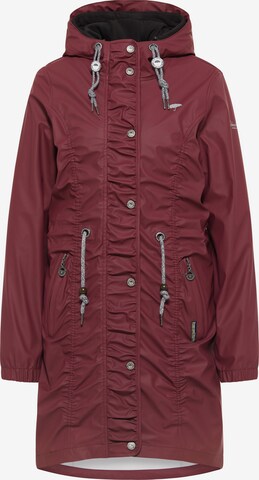 Schmuddelwedda Raincoat '3 in 1' in Red: front