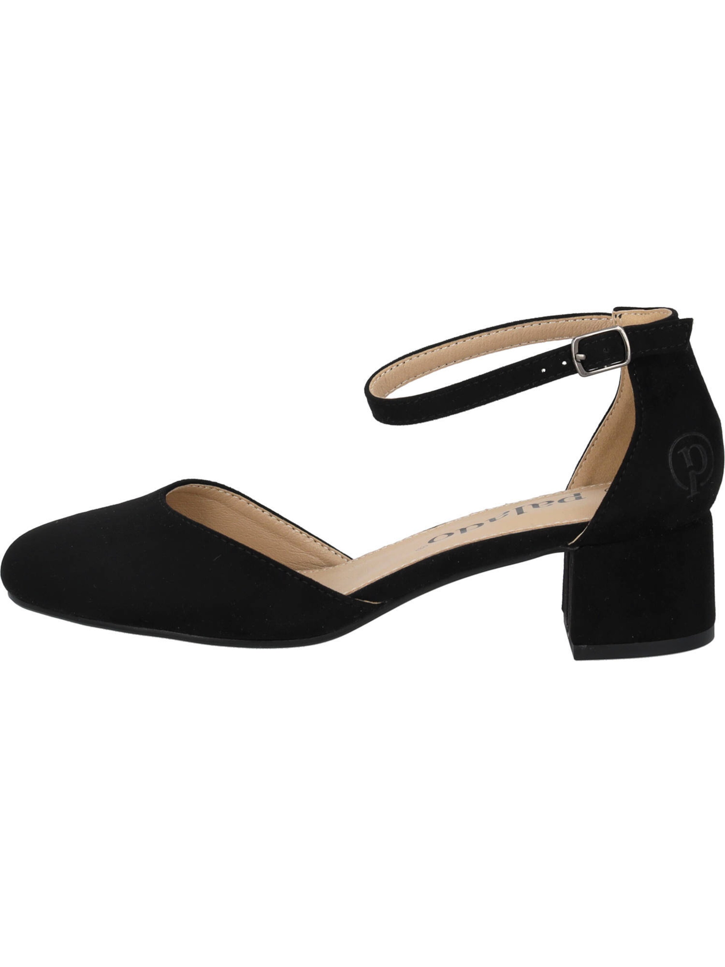 Palado Sandalen met riem 'Wystin' in Zwart