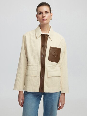 Ipekyol Tussenjas in Beige: voorkant