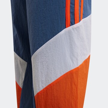 ADIDAS SPORTSWEAR Tapered Sportbyxa 'Colorblock ' i blå